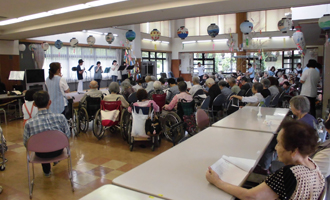大洞岐協苑 特別養護老人ホーム 食堂